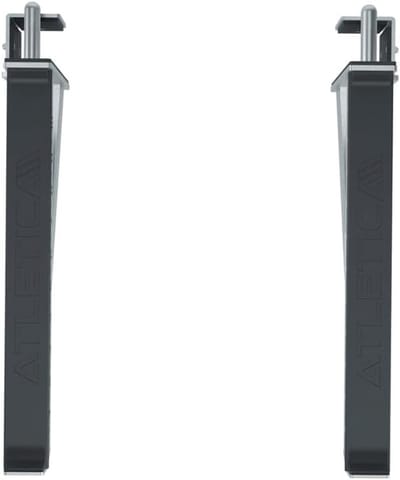 Krachtrek Accessoires - Veiligheidshaken Buiten - Buiten Trainen - Roestvrij Staal - 61 cm Lang - Zilverkleurig