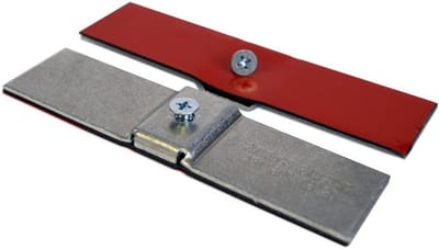 Vaatwasser Montagebeugels - Vaatwasser Bevestiging - Keuken Installatie - Graniet Werkbladen - 30.5 cm Diep - Rood en Grijs