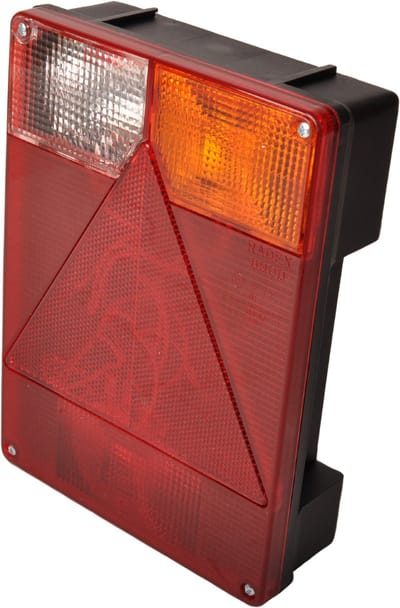 Radex 6800 rechts - 160x220x60 mm - voorzien van connector aansluiting & achteruitrijverlichting