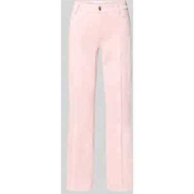 Korte jeans met persplooien en steekzakken