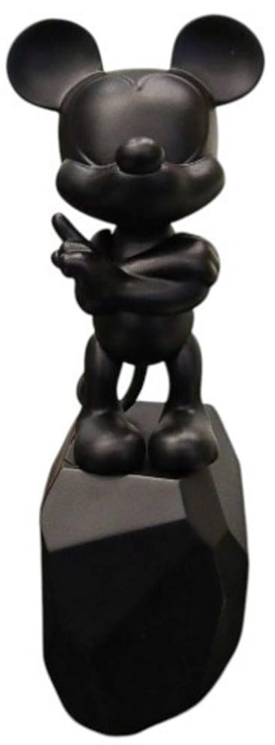 Mickey Rock beeldje– Mickey Mouse – Arik Levy – Leblon Delienne – 18 x 5,5 cm