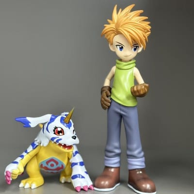 Op Voorraad Digimon Adventure Anime Figuur PVC Jeugd Yamato Actie Model Model Beeldje Pop Collectie Decoratie Speelgoed Cadeau gray