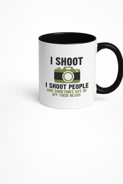 I Shoot People Fotografie Mok - Uniek Cadeau voor Fotografen