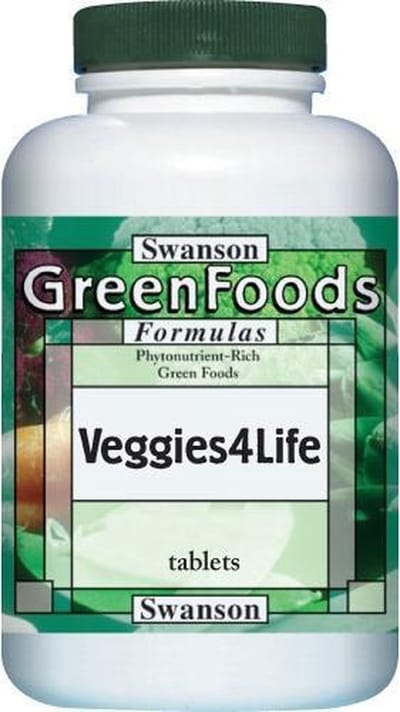 Swanson Greens Veggie4Life 300 stuks