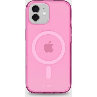 Phone Case Transparent Magsafe Compatible Pink iPhone 12