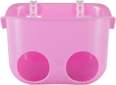 Kinder Fietsstoel - Poppenstoel - Poppen Vervoeren - Veilige Bevestiging - 21x15x14 cm - Roze