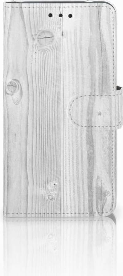 Nokia 2 Book Style Case White Wood