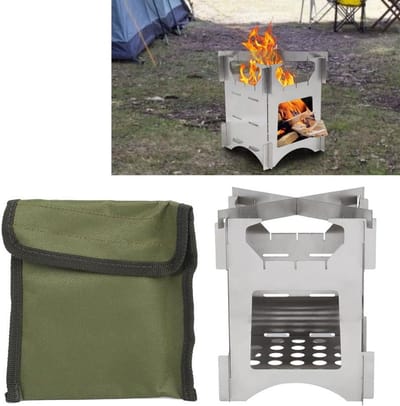 Allecta - Draagbare Houtkachel voor Outdoor Reizen, Wandelen en Picknick