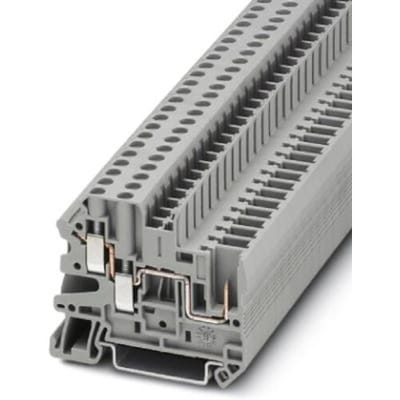 Phoenix Contact 3060267 Doorgangsklem 6.2 mm Schroeven Grijs 50 stuk(s)