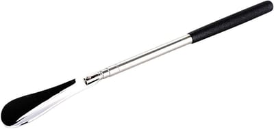 Telescopische Schoenlepel - Lange steel - Schoenen aantrekken - Verstelbare lengte - 31 cm - Metaal