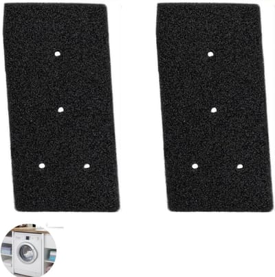 2 x Filterdroger - droger - Geschik voor Bauknecht Privileg Whirlpool Filters HX 481010716911 HMMR10440 -Spons filter- Herbruikbaar（21.8x10.9x1.27CM）
