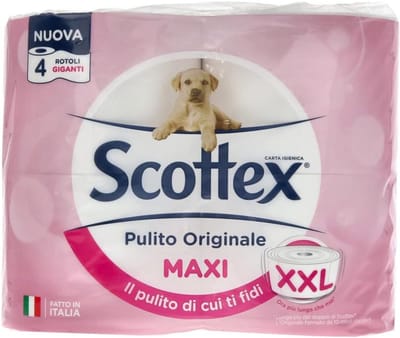 Zacht Twee-laags Toiletpapier - 4 Rollen