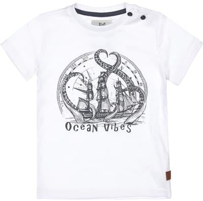 Koko Noko jongens T-shirt Wit maat 80