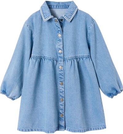 Vertbaudet Denim jurk voor meisjes