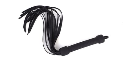 Smart Moves - Siliconen Flogger - Zwart
