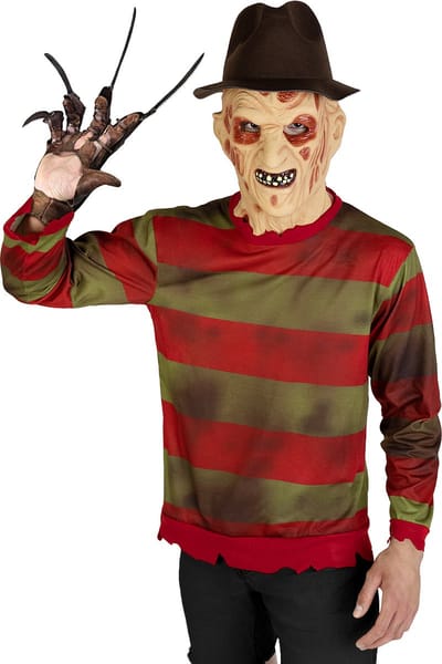 FUNIDELIA Freddy Krueger trui - A Nightmare on Elm Street - Maat: XS