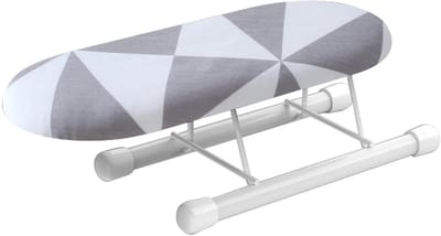 Kleine strijkplank - Reis strijkplank tafel - Snel kreukels verwijderen - Inklapbaar en draagbaar - 28x25x4 cm - Mode vierkant