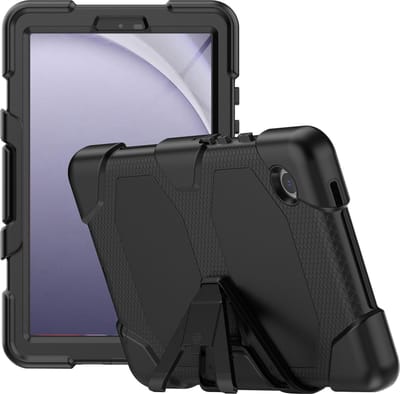 Tablet hoes Geschikt voor Samsung Galaxy Tab A9 / Galaxy Tab A11 8.7 inch hoes Extreme Robuust Armor Case Hoesje - Tablet hoes Samsung Tab A9 / Galaxy Tab A11 8.7 inch screenprotector Ingebouwde Extreme protectie Army Backcover hoes - Ntech