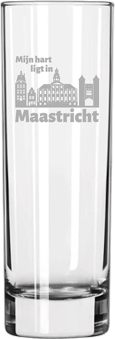 Gegraveerde longdrinkglas 22cl Maastricht