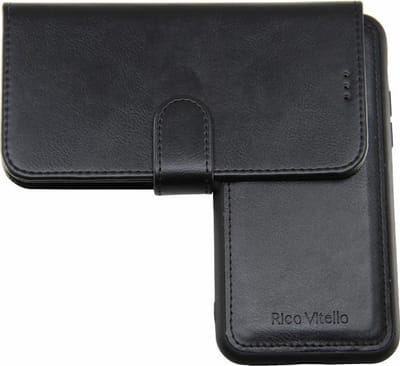 Rico Vitello 2-in-1 magnetische cases/ hoesje Geschikt voor iPhone 8 plus Zwart