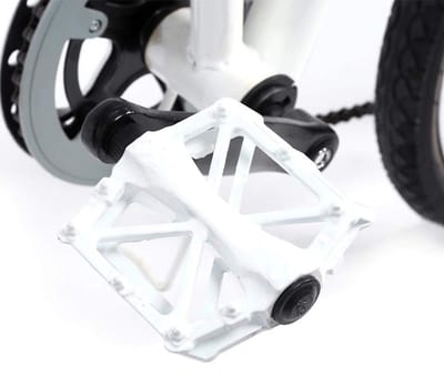 JHUBERS- Fietspedalen Antislip - Platte Pedalen - Aluminiumlegering - Weerbestendig - Ergonomisch Design - Brede Voetplatform - Fiets Pedalen
