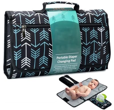 Vouwbare en Wasbare Verschoonmat voor Baby's - Ademend, Comfortabel en Ideaal voor Reizen