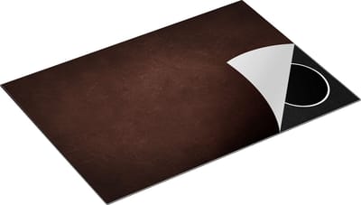 Chefcare Inductie Beschermer Bruine Betonnnen Muur - Cement - 75x50 cm - Afdekplaat Inductie - Kookplaat Beschermer - Inductie Mat