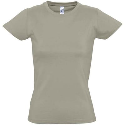 SOLS Dames/Dames Imperial T-shirt (Khaki)
