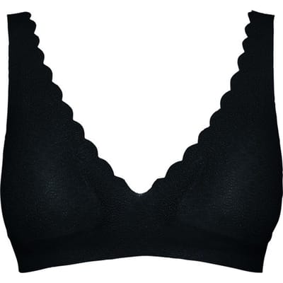 Sloggi  - Maat L - ZERO Feel Lace Bralette - Zwart