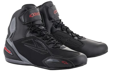 Alpinestars Faster-3 Drystar Zwart Grijs Rood - Laars