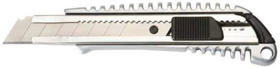 MAUL Snijmes 18 mm metaal Zink staal 15,6 cm zilver