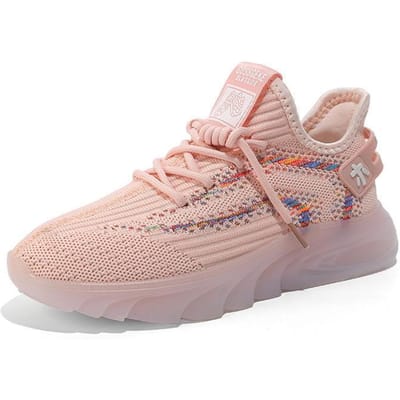 Lente Nieuwe Damesschoenen Mode Comfortabel Ademend Casual Vliegend Weven Damesschoenen Casual Honderd 41