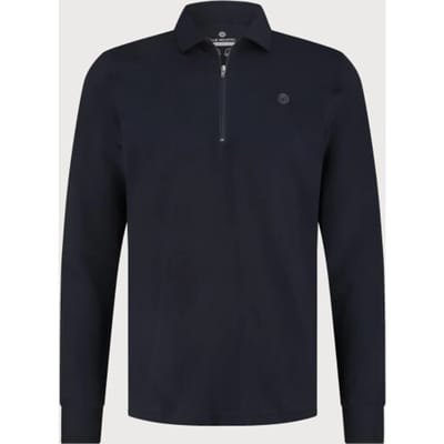 Blue Industry De half-zip lounge jersey trui |
