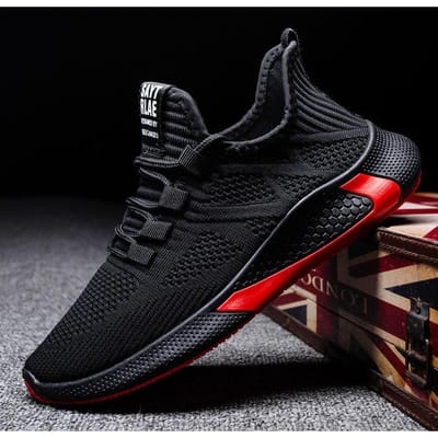 Nieuwe Aankomst Heren Casual Schoenen Ademend Vliegend Weefsel Lichtgewicht Comfortabel Hardlopen Wandelschoenen Trend Buitenlandse Handel Herenschoenen 44