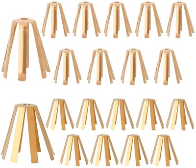 Dailygoods - Universele Golf Schachtadapter - Duurzaam Messing - 20 Stuks - Golf Club Accessoires - Geschikt voor IJzeren Clubs - 335 350 355 370