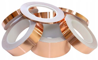 Zelfklevende Koperfolie Tape 50mm x 30m - Bescherming & Isolatie