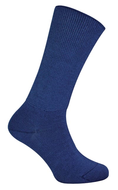 Dr.Socks - Extra brede bamboe oedeemsokken - Marine