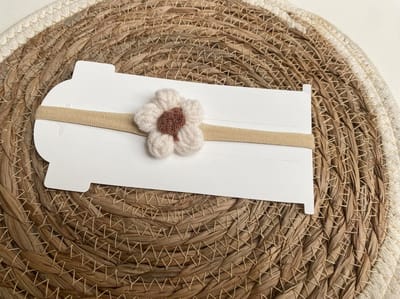 Baby haarband Annabel - Baby haaraccessoires - Baby meisjes haarbandjes - Newborn haarbandjes -Baby Haarbandje - Kinderhaarband - babykleding - baby haarband - baby meisje - meisjes - baby kleding - hoofdband baby - haarband