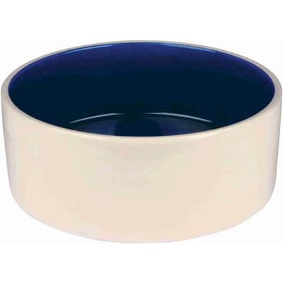 Trixie Kom keramiek 2,3 l/ø 22 cm crème/blauw