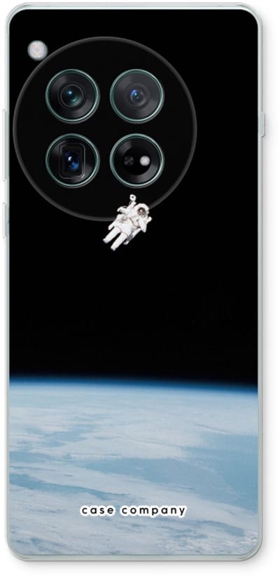 Case Company® - Hoesje geschikt voor OnePlus 12r hoesje - Alone in Space - Soft Cover Telefoonhoesje - Bescherming aan alle Kanten en Schermrand