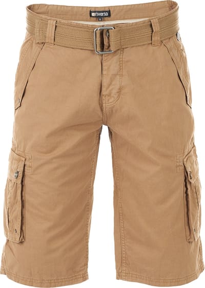 riverso Heren Short RIVAnton regular/straight Beige W 31 Volwassenen Cargo shorts / korte broek