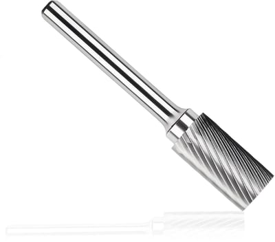 Tungsten Carbide Frees 12mm, 6mm Schacht, 70mm Lengte - Enkelvoudige Cutter voor Metaalbewerking - Ideaal voor IJzer, Koper en RVS Bewerking