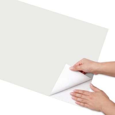 Coloray Meubel Wrap Folie - Grijs Meubelfolie - 50x100 cm - Meubel Wrap Folie Lichtgrijs - Plakfolie Meubels - Minimalist Meubelfolie - Decoratiefolie Zelfklevend - Slaapkamer decoratie - Achtergronden en patronen