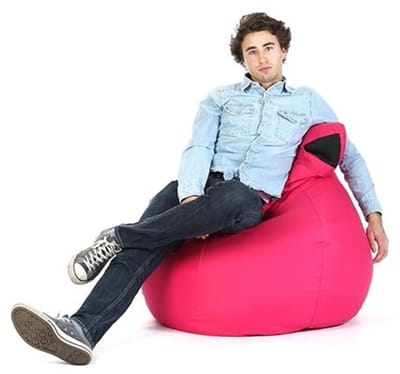 Sit on it Zitzak Dropseat Fuschia - 100 x 70 x 80 cm