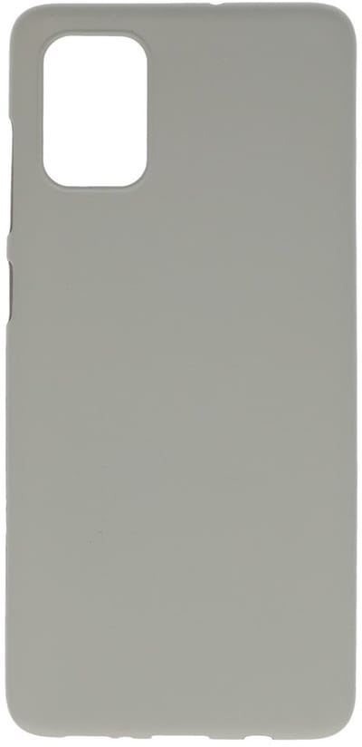 Hoesje Geschikt voor de Samsung Galaxy A71 - Backcover Color Telefoonhoesje - Grijs