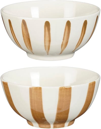 Mica Decorations Elsie Kom - Assorti - H6 x Ø11 cm - Steengoed - Bruin