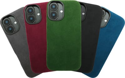 iPhone 17 - Alcantara Case | Graphite Black