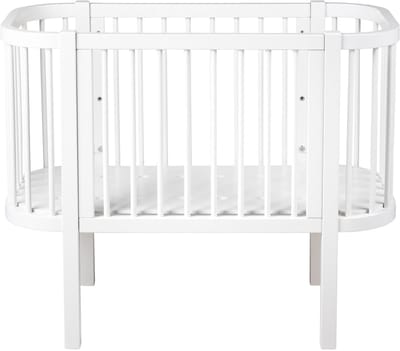 Sebra Bedside Crib – Classic White