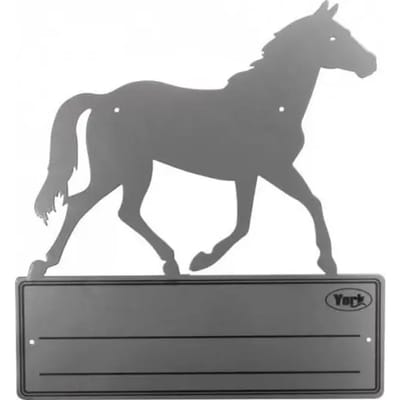 Plaque de box paardensport York