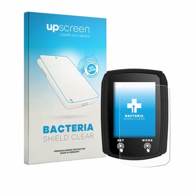 upscreen - Screenprotector voor JZK Bike Computer - Folie Beschermfolie transparant antibacterieel